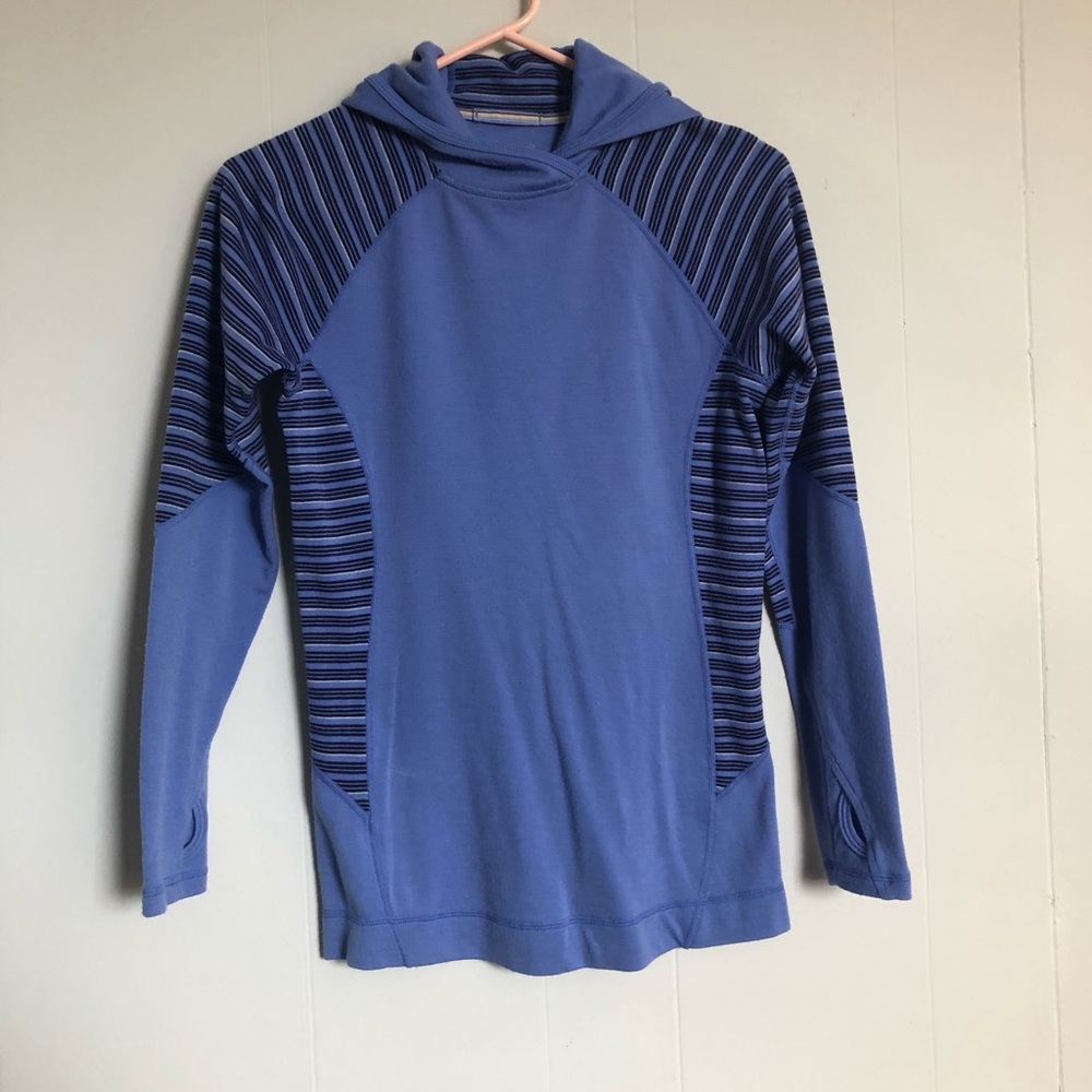 Smartwool Hooded Baselayer Thermal Top sz M